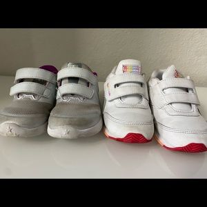 2 pairs shoes size 8